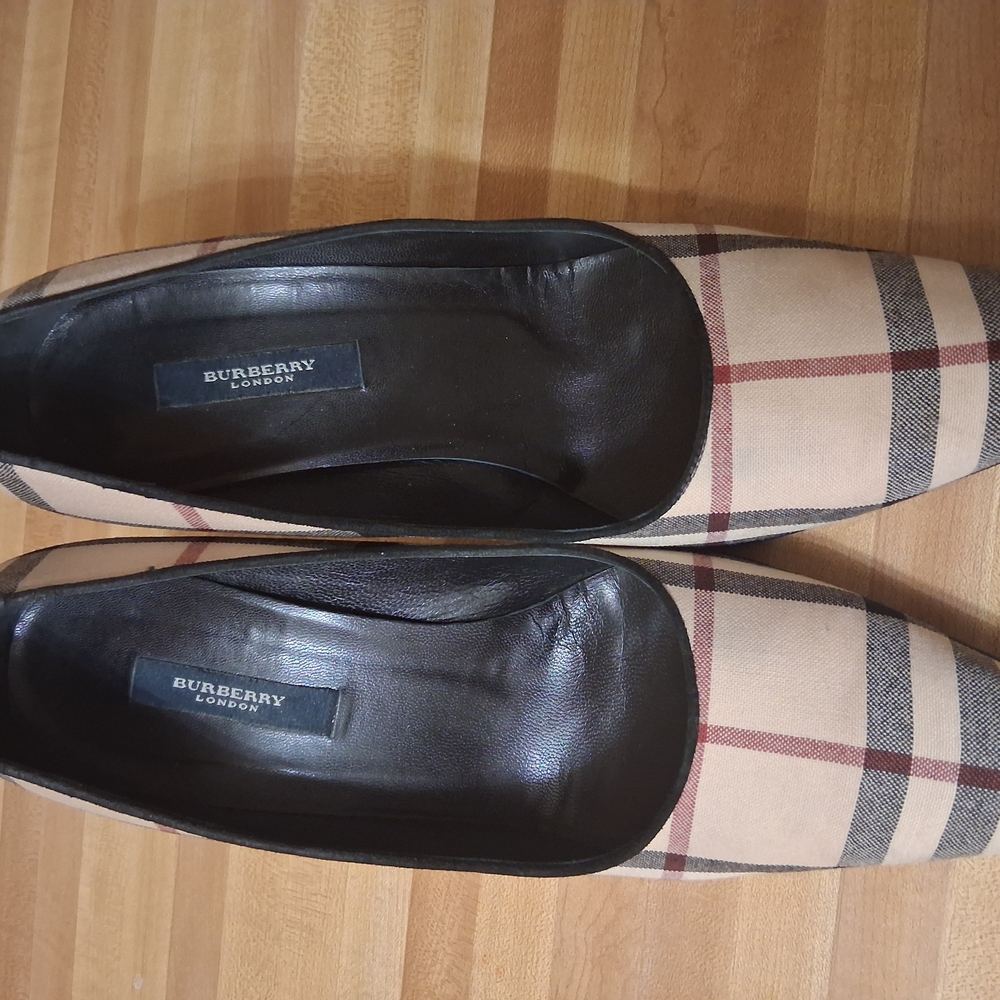 Burberry Plaid Heels